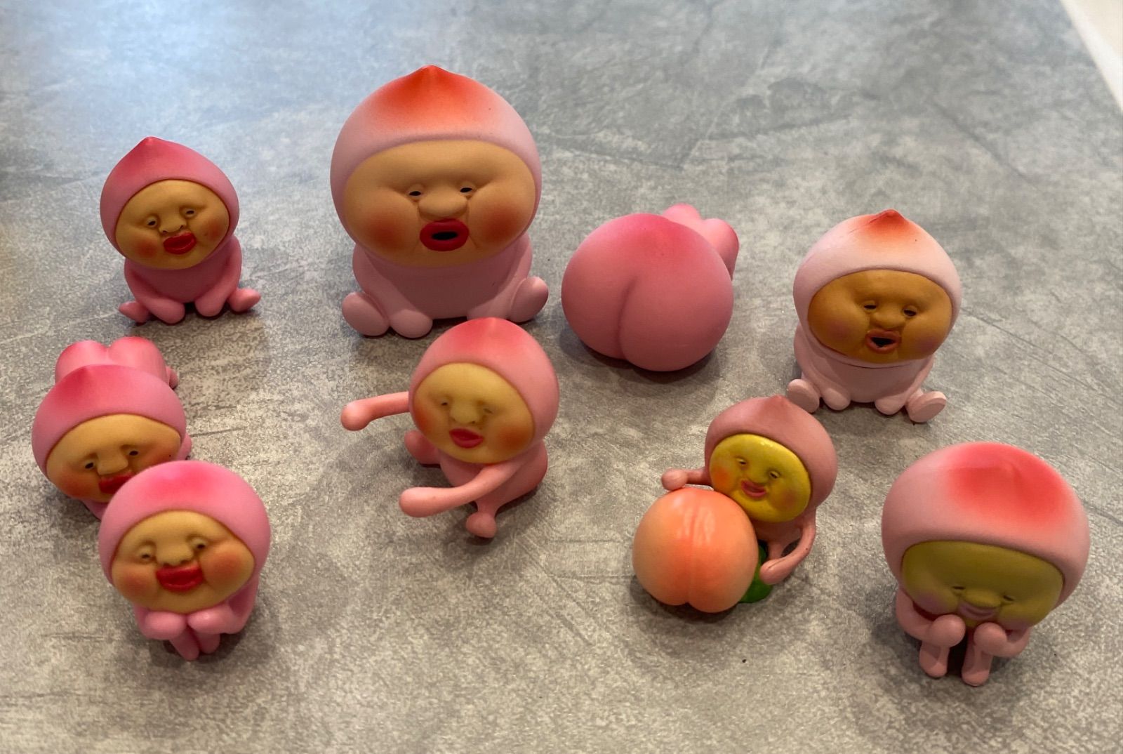9個セット】 こびとづかん カクレモモジリ フィギュア ヨウニン