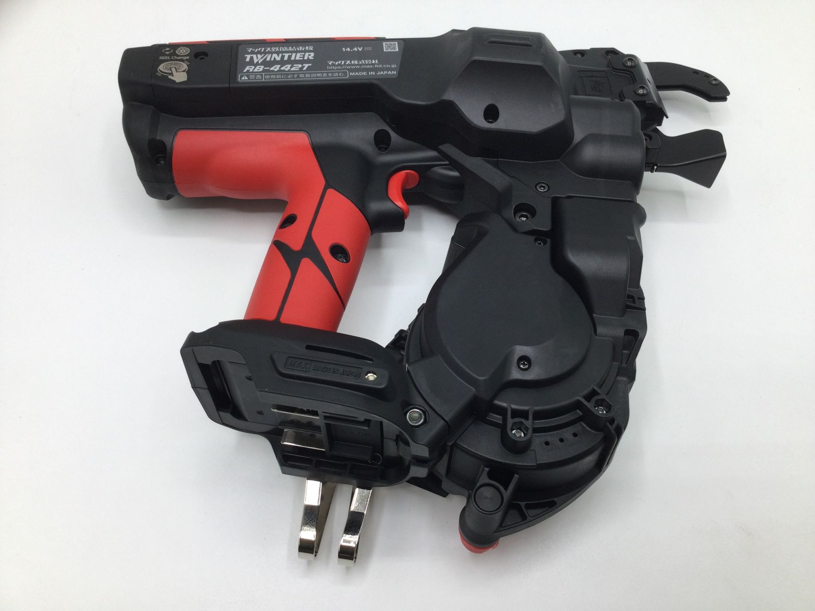☆MAX マックス 14.4V 鉄筋結束 RB-442T TWINTIER 14.4V5.0Ah×2 充電