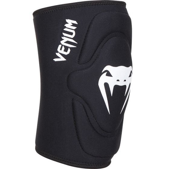 Venum Kontact Lycra/Gel Knee Pads - Black