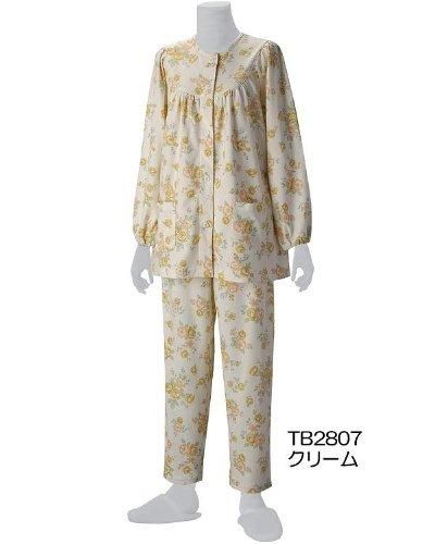【新品・2営業日で発送】グンゼ 婦人用長袖ﾊﾟｼﾞｬﾏ(通年用)M ｸﾘｰﾑ　C1341030