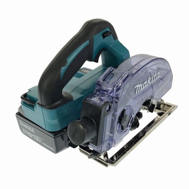 ☆未使用品☆makita マキタ 18V 125mm 充電式防じんマルノコ KS513DRGX バッテリー2個(18V 6.0Ah) 充電器 ケース付 96597