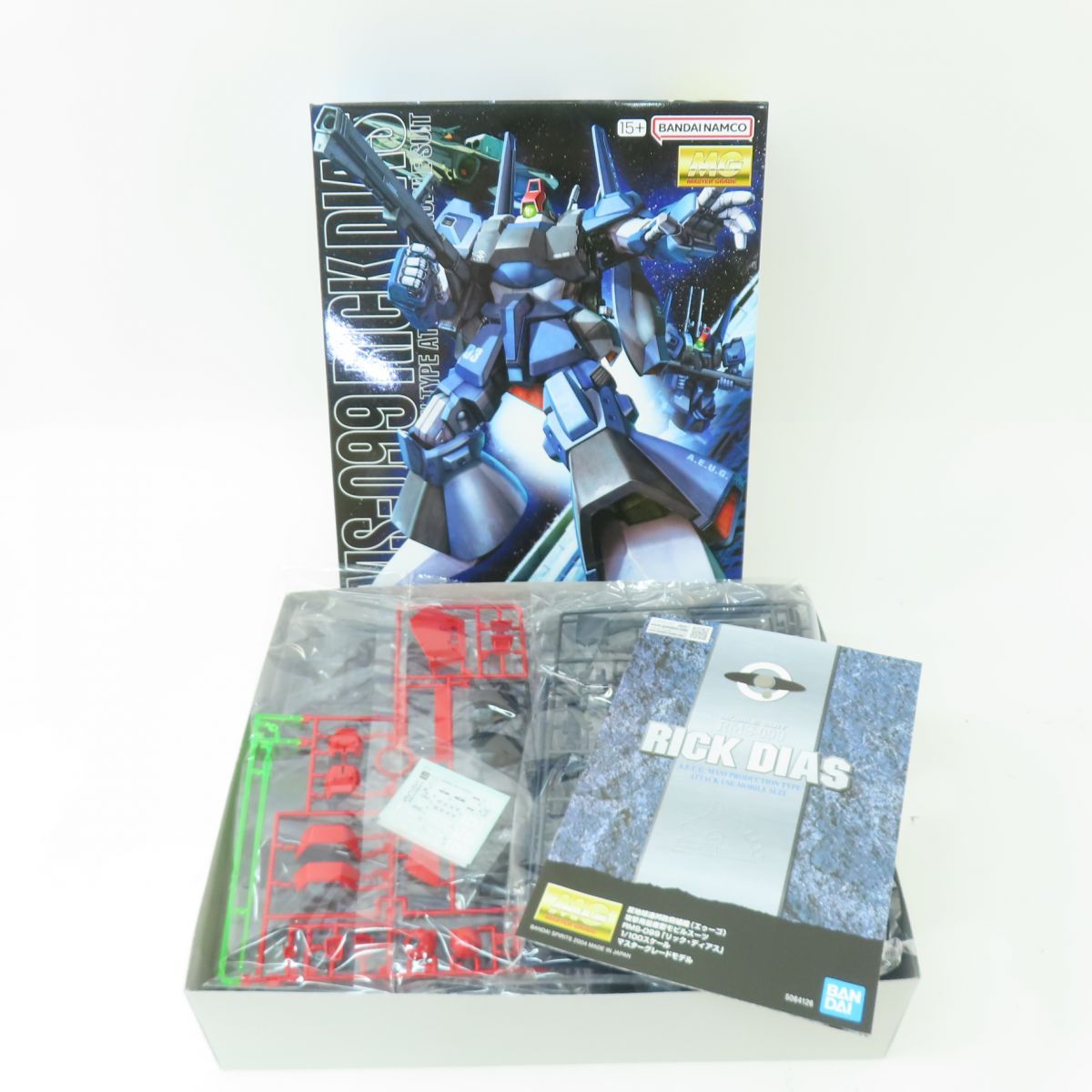 未組立 MG 1 100 機動戦士Zガンダム RMS-099 リック ディアス プラモデル 内袋
