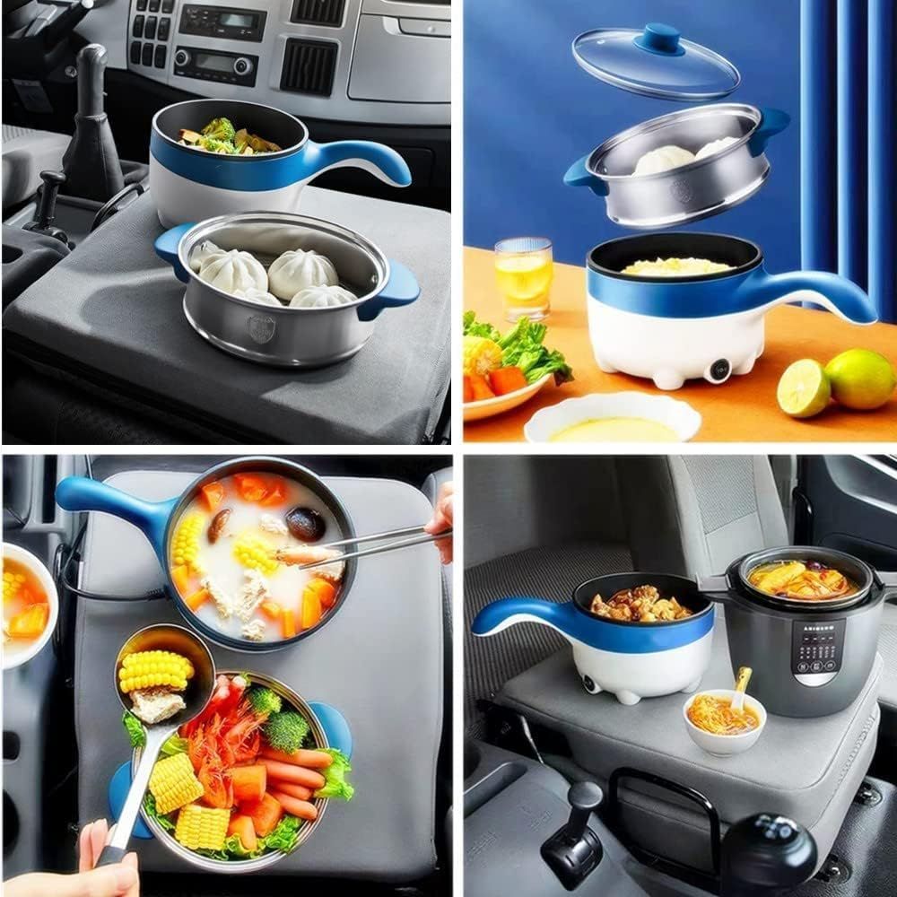 Amazon.co.jp: トラック用 多機能炊飯器 電気ポット車内 炊飯