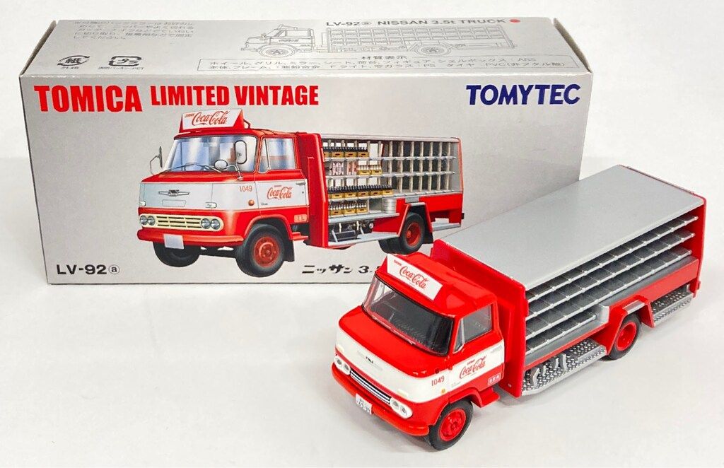 TOMICA トミカ コカ・コーラ シトロエン H トラック 赤色 トミーテック