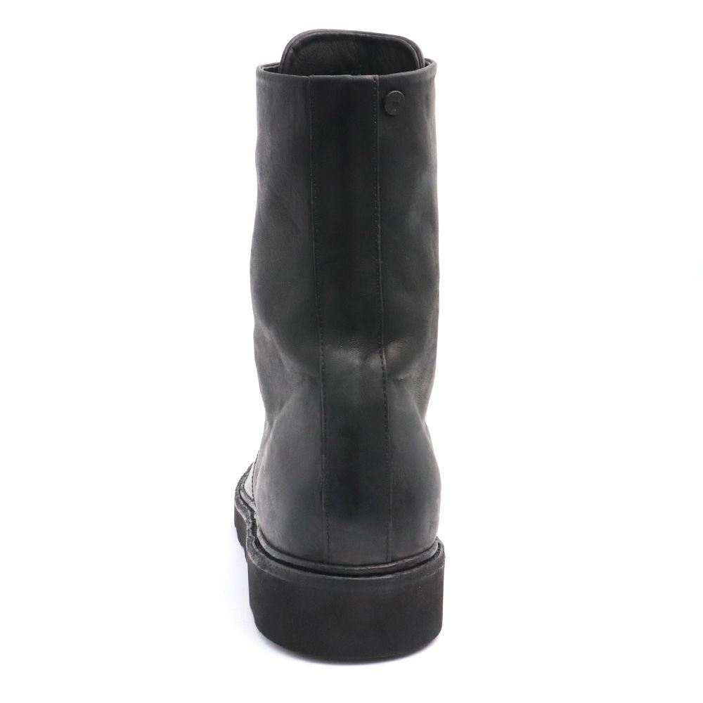 INCARNATION ホースレザー フロントジップブーツ Size 42 ブラック 