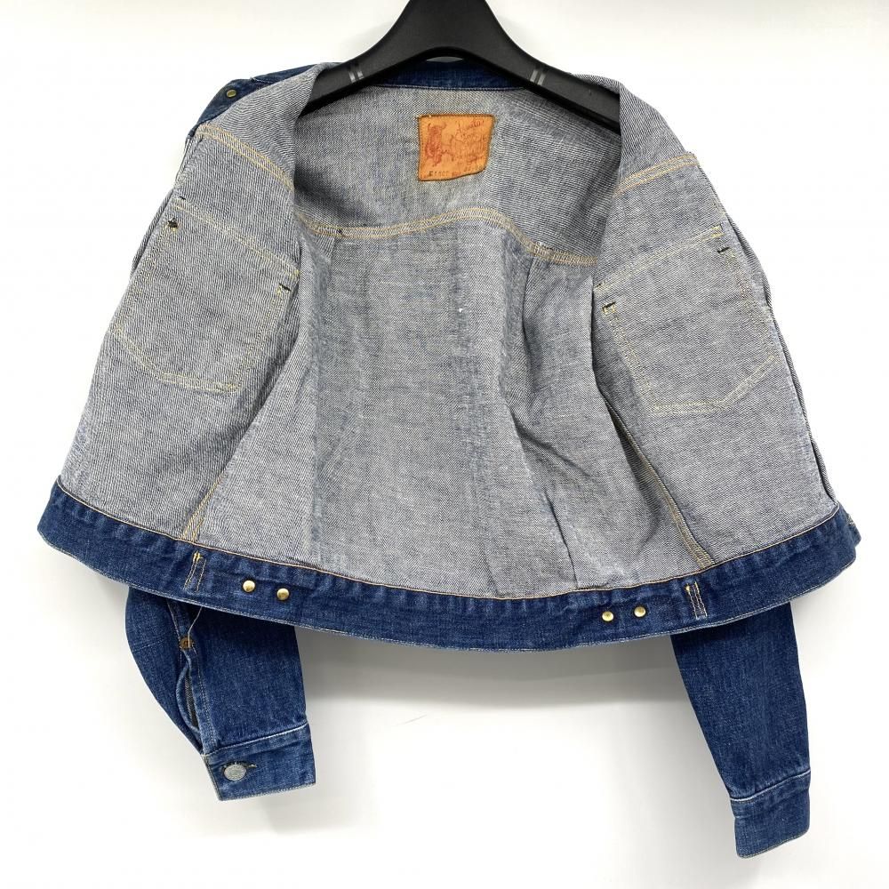 EVISU 1st type デニムジャケット サイズ34 クラシックレギュラーフィット生デニムジャケット – EVISU