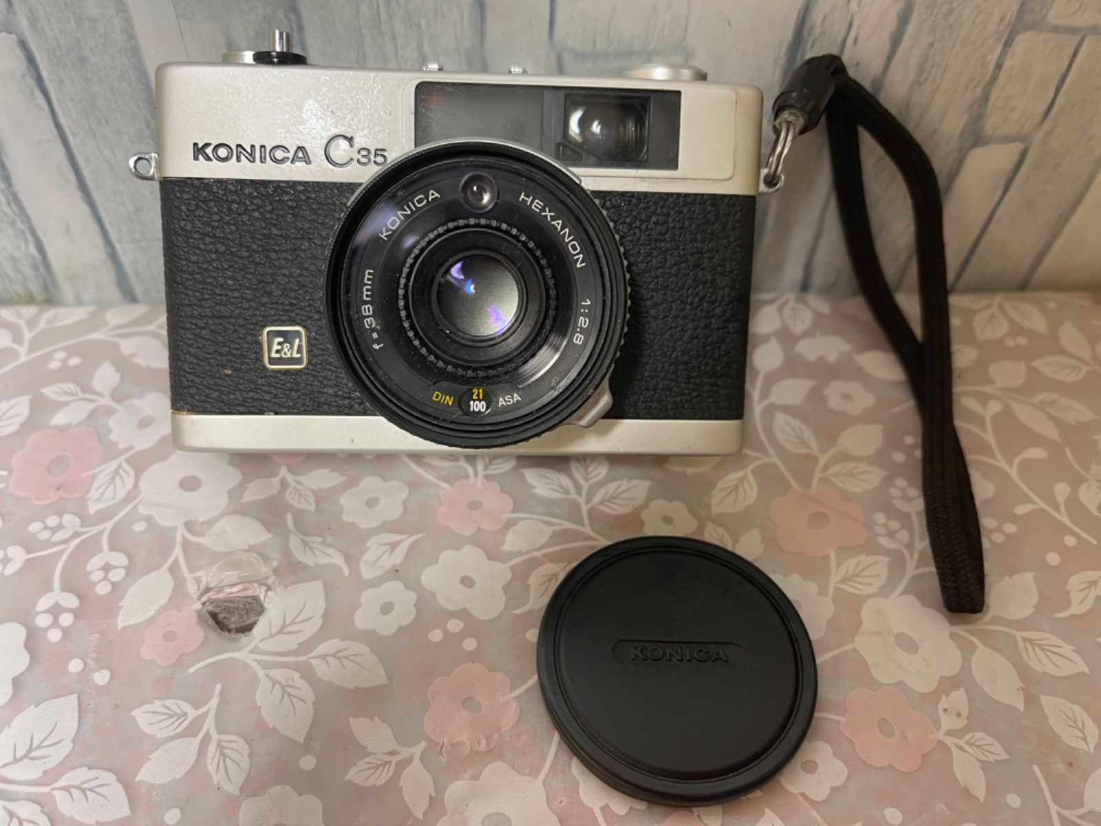 【P-80】ジャンク品 Konica C35