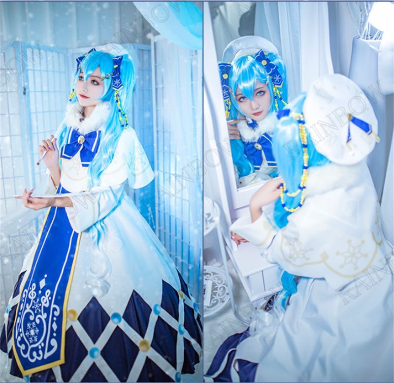 雪ミク 2021 ボーカロイド 初音ミク Snow Miku コスプレ衣装