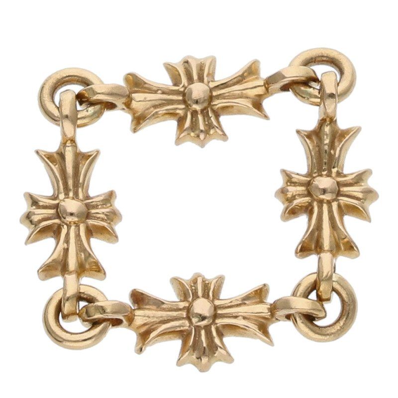 クロムハーツ 22K RING TNY E CH PLS DIA/タイニーECHプラス ダイヤ 