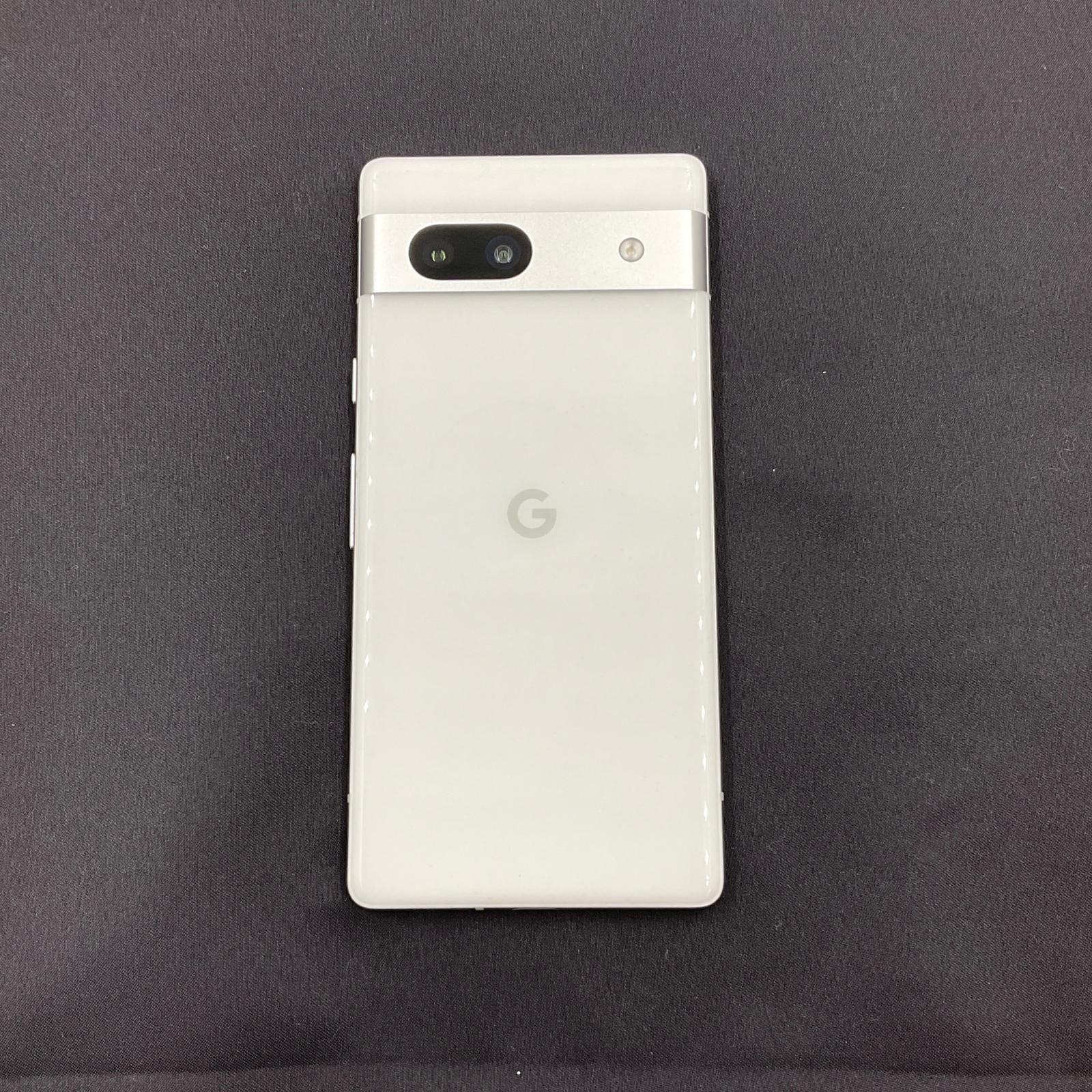 全額返金保証】【最速発送】Google Pixel 7a 128GB Snow SIMフリー 超 