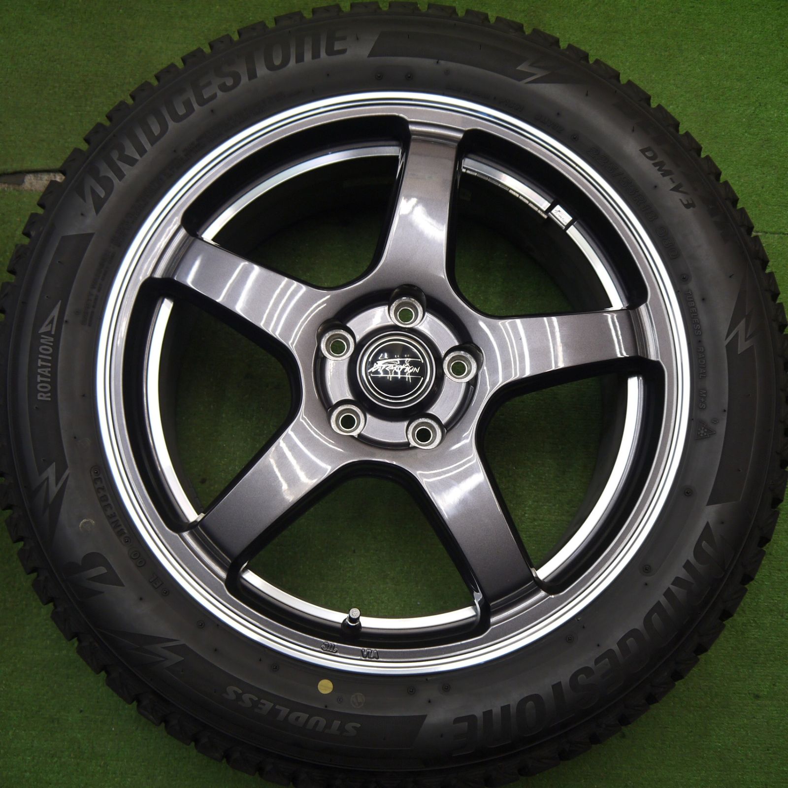 225/55R19 103Q 4本 ブリヂストン ブリザック DM-V3 スタッドレス 225