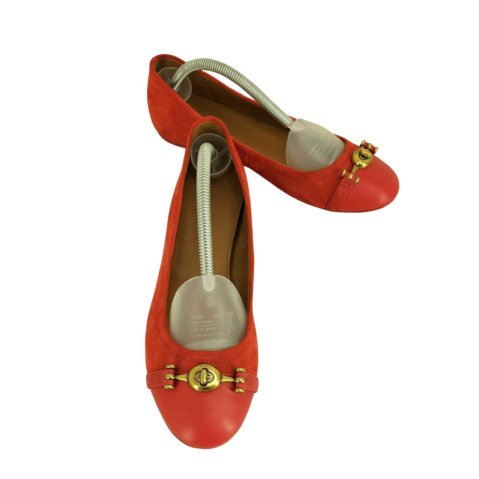 COACH(コーチ) LEILA BALLET SUEDE フラットパンプス