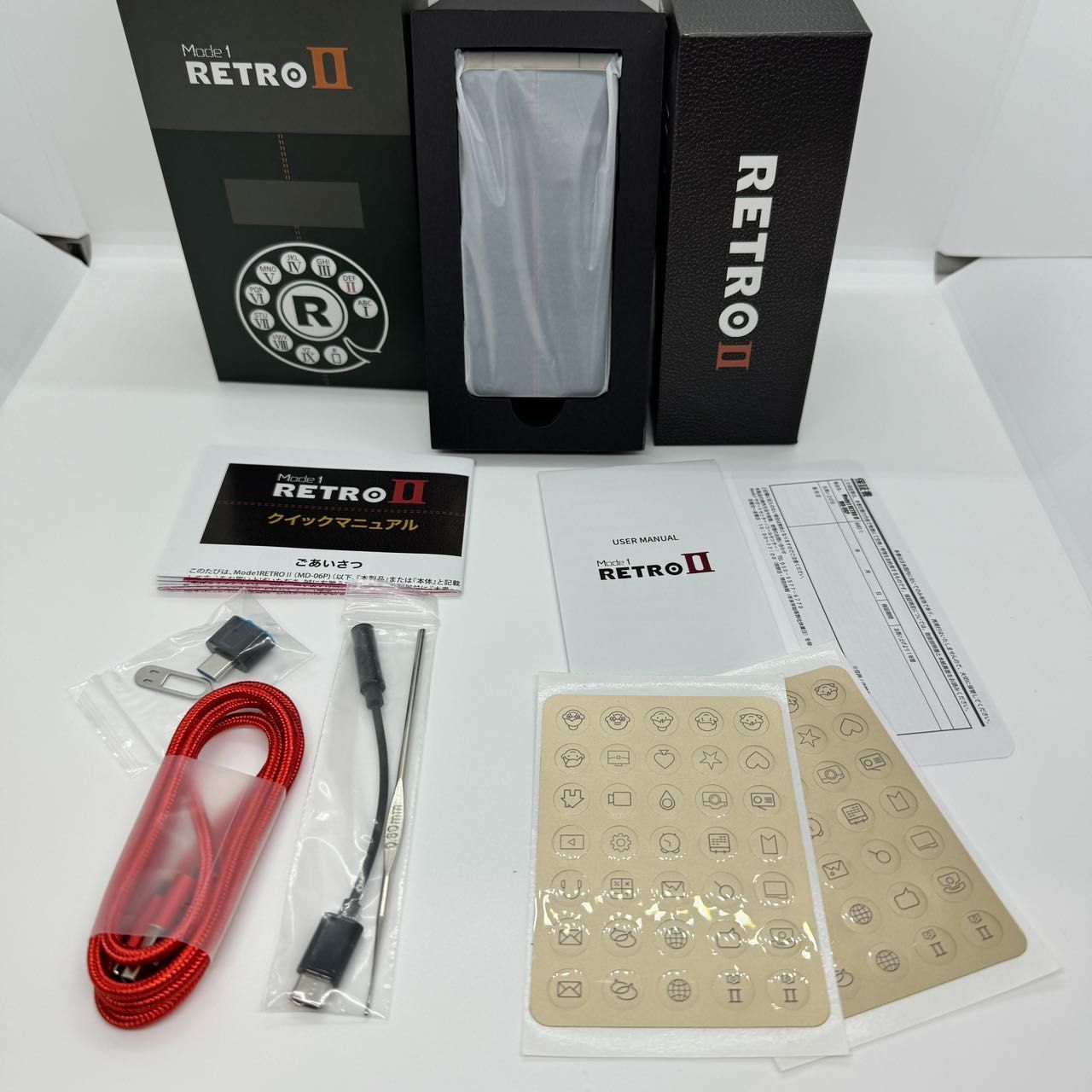 Mode1 RetroII ウルフブラック 新品未使用】Mode1 RETRO II ウルフブラック 64GB 【公式通販】