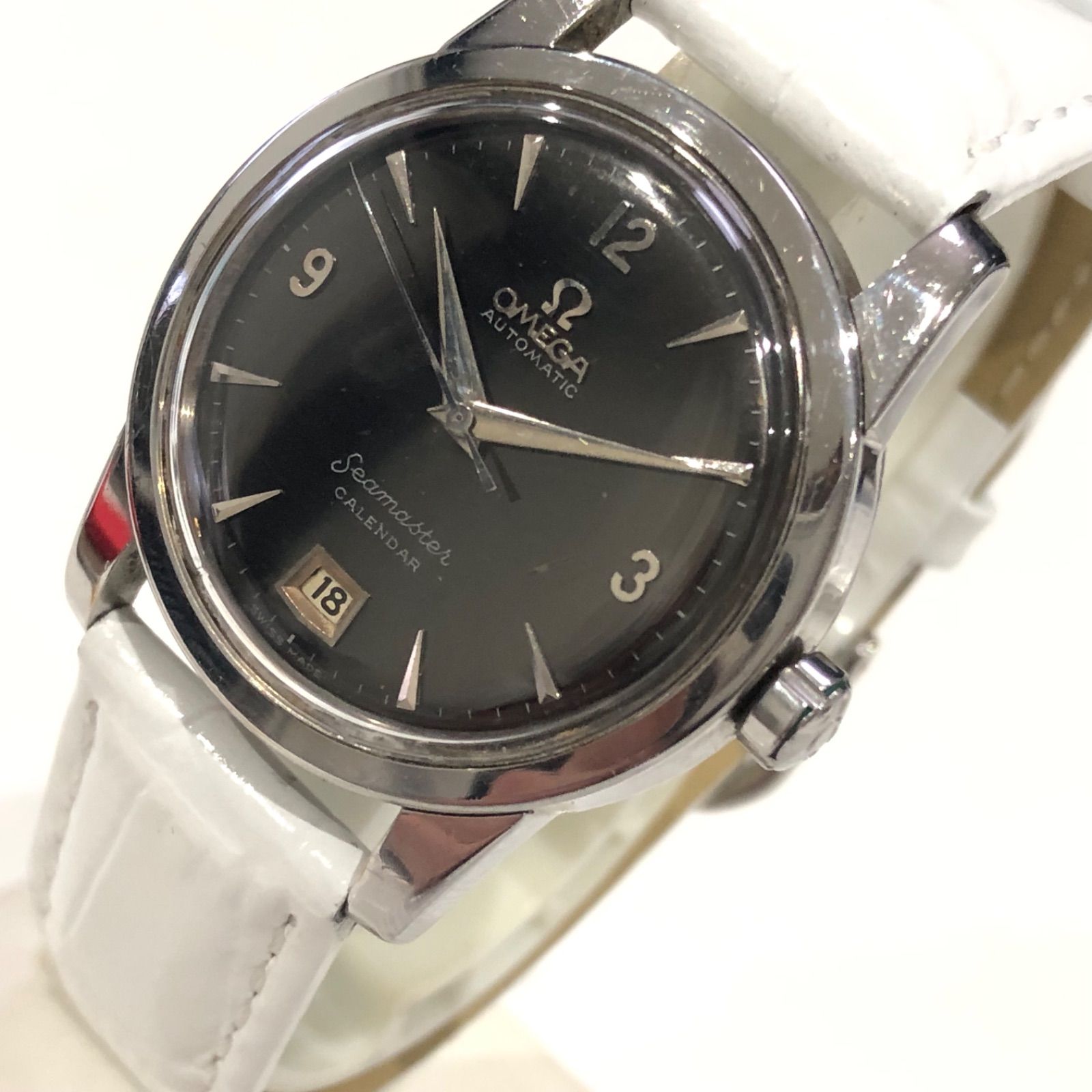 OMEGA オメガ 2757-3SC シーマスター メンズ腕時計ハーフローター本体のみ - 腕時計(アナログ)