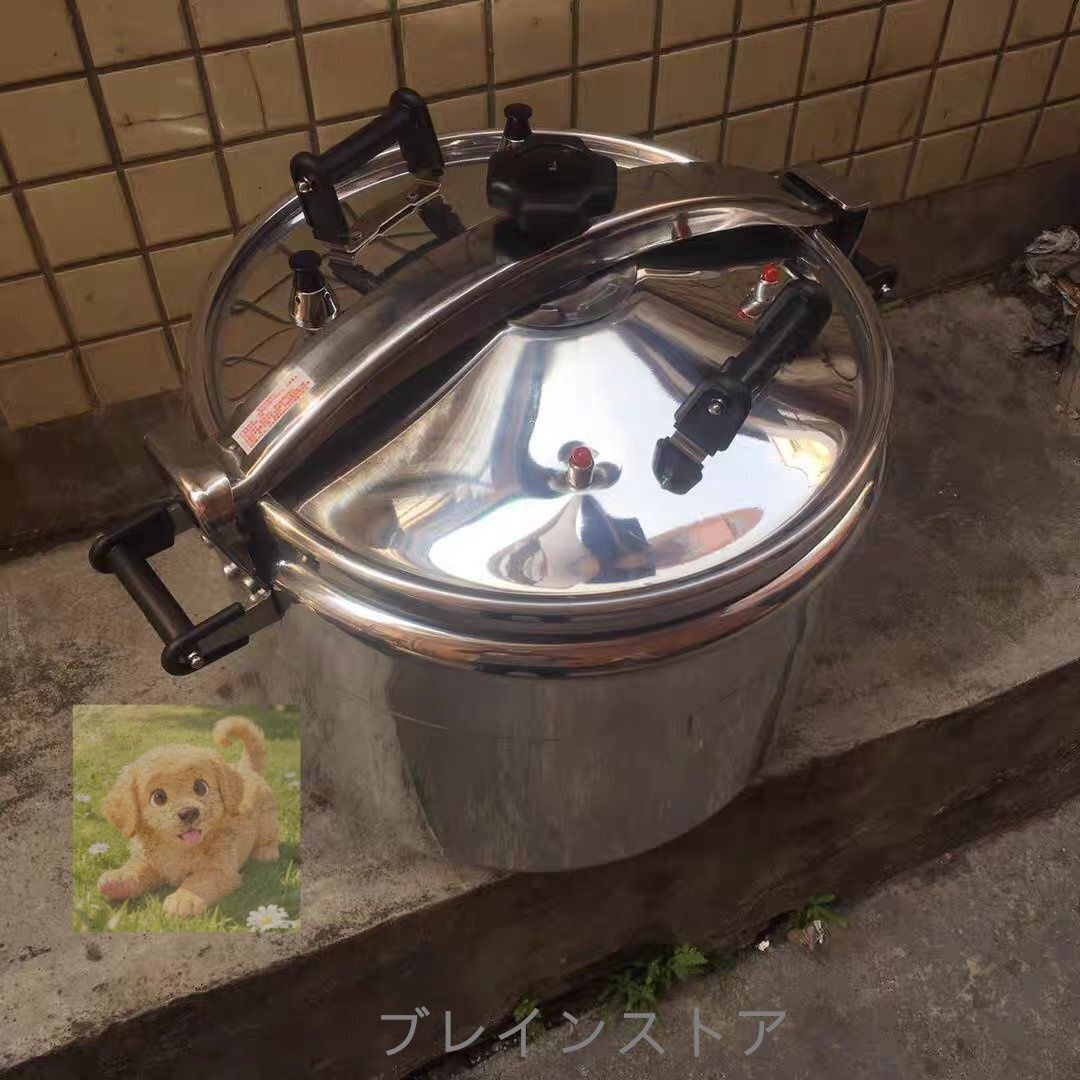 実用 安全防爆直火圧力鍋 業務用圧力鍋 ステンレス 大容量圧力鍋 業務用 家庭用 20L