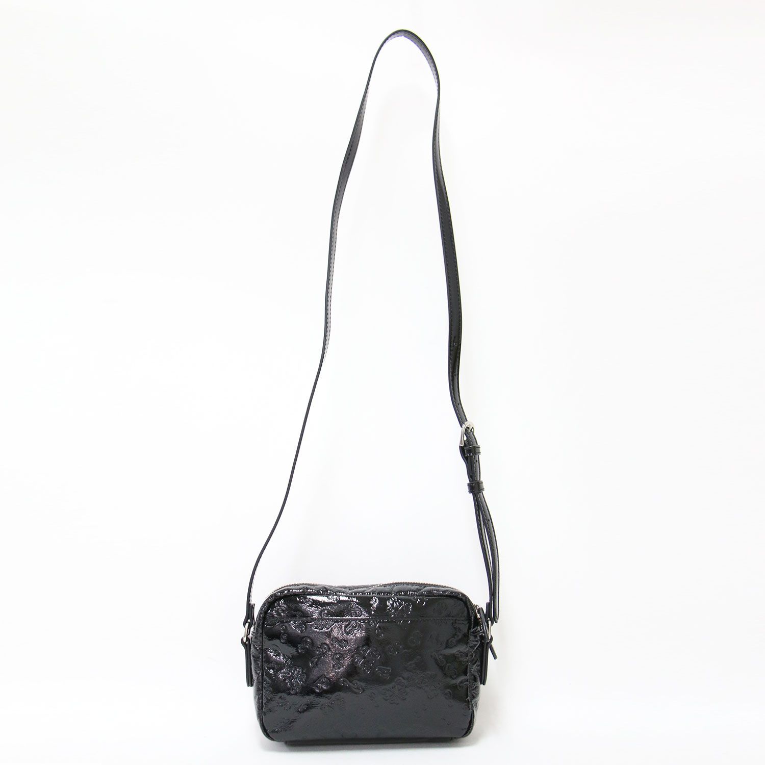 ANNA SUI ブラック ボディバッグ スタッズ付き ANNA SUI ブラック ボディバッグ スタッズ付き
