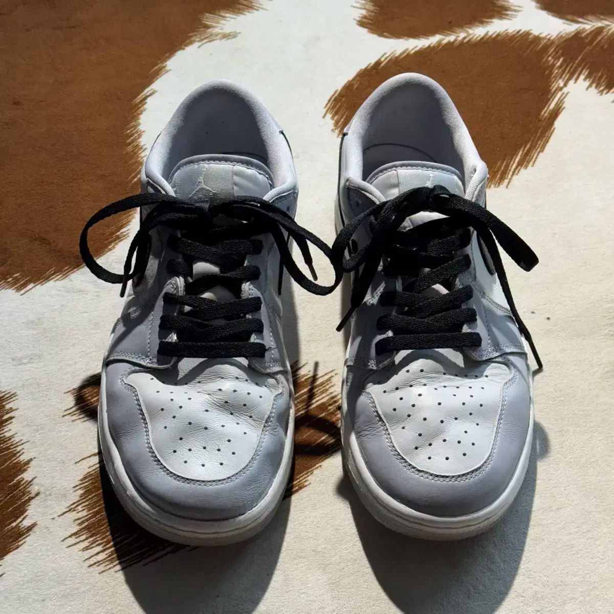 NIKE ナイキ ジョーダン 1 ロー ゴルフ ウルフ グレー 275