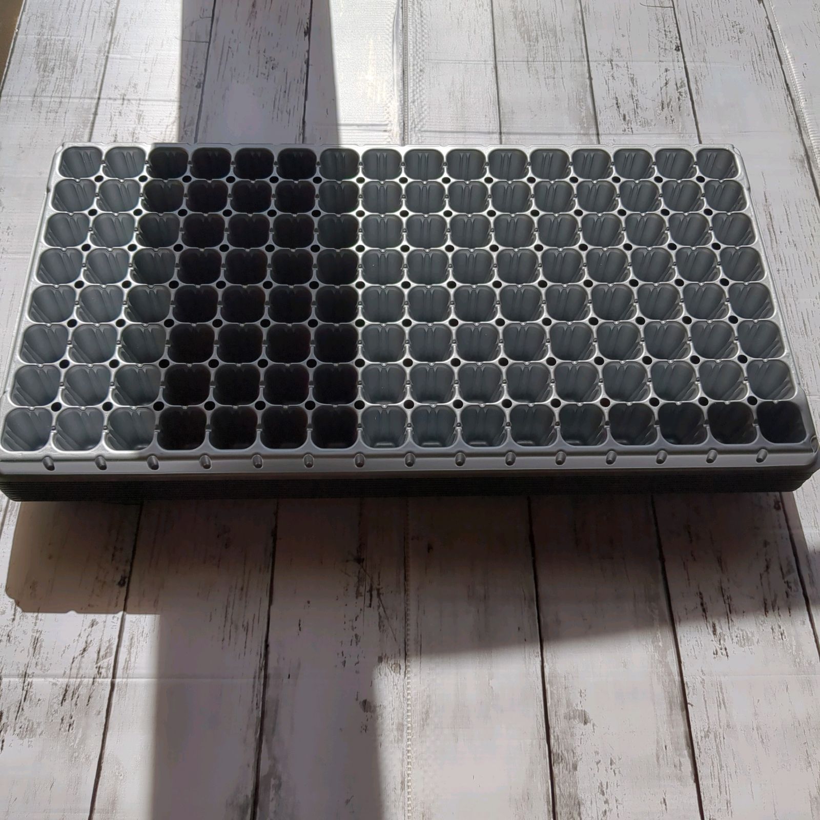 育苗 128穴セルトレー 100枚 100枚入)育苗トレー セルトレー(インチタイプ)PP 128穴 DP(深型