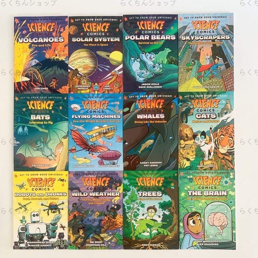 29冊セット Sciences comics フルカラー 洋書 絵本 #602 最新版 新品 29冊セット】Sciences comics フルカラー 洋書 絵本