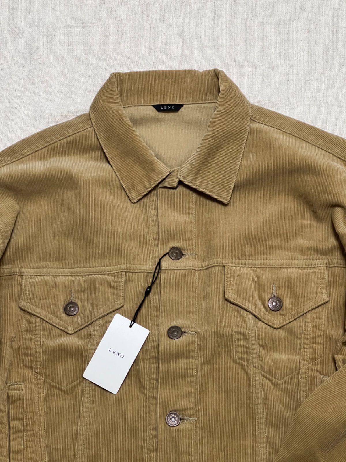 LENO（リノ）】 CORDUROY BIG TRUCKER JACKET / レディースsize01