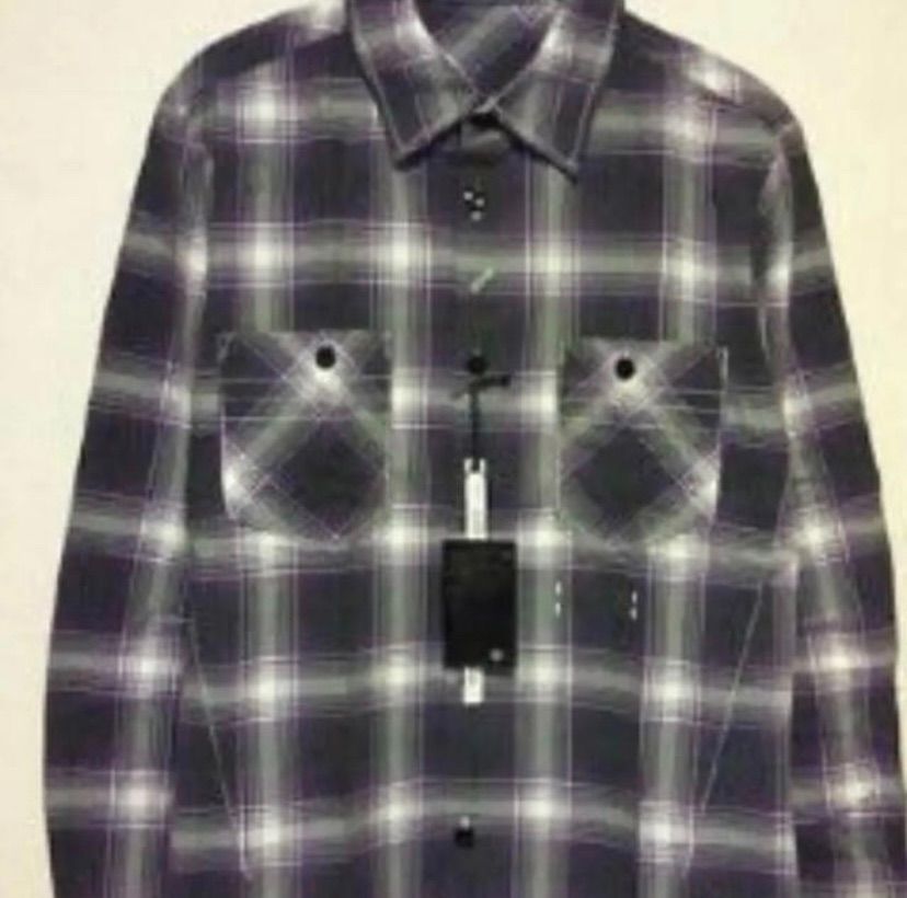 ナンバーナイン♩キムタク着用☆紫チェックネルシャツ☆ - メルカリ 