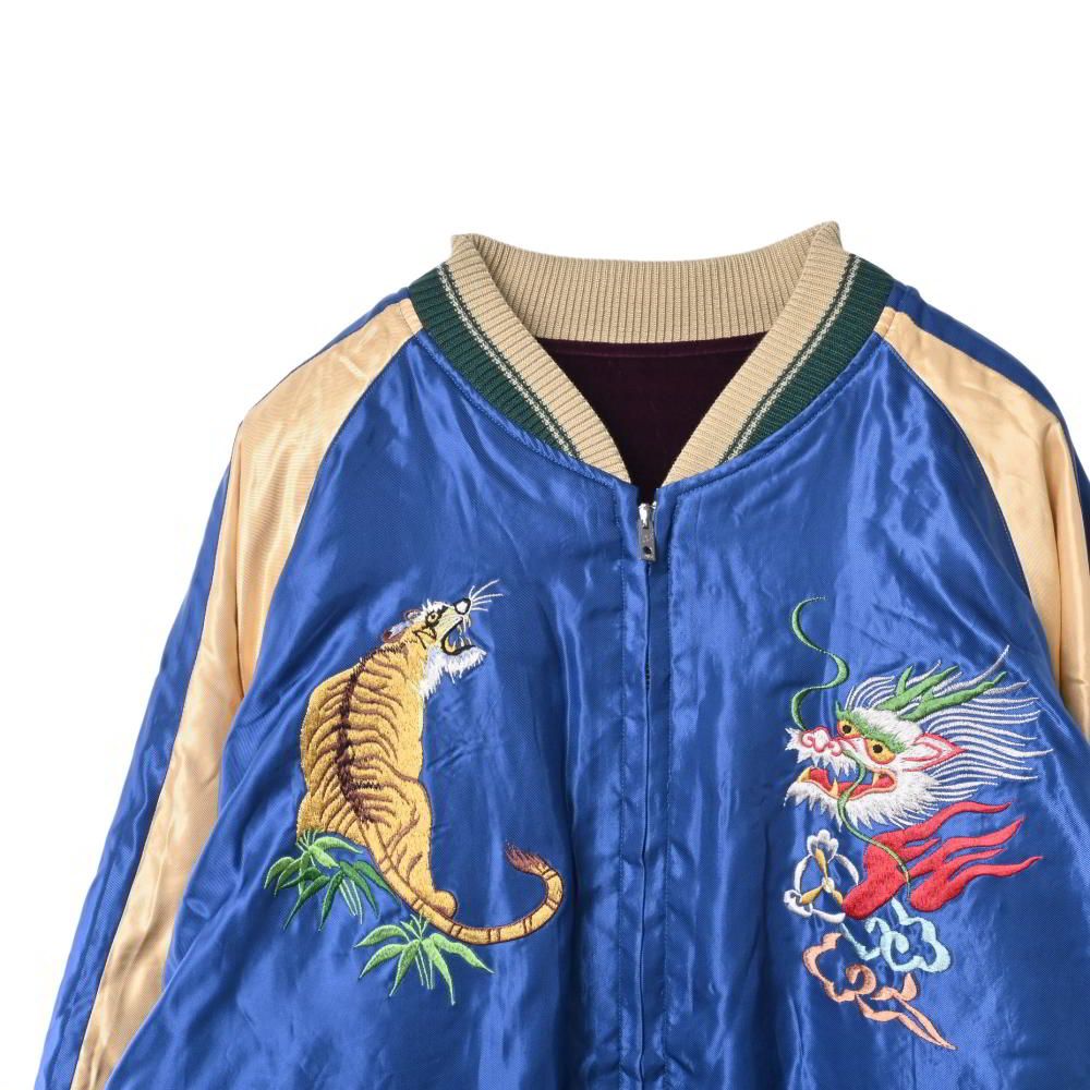 スカジャン トーヨー 般若 亀 鶴 富士 鷲 龍 テーラー東洋 アセテート