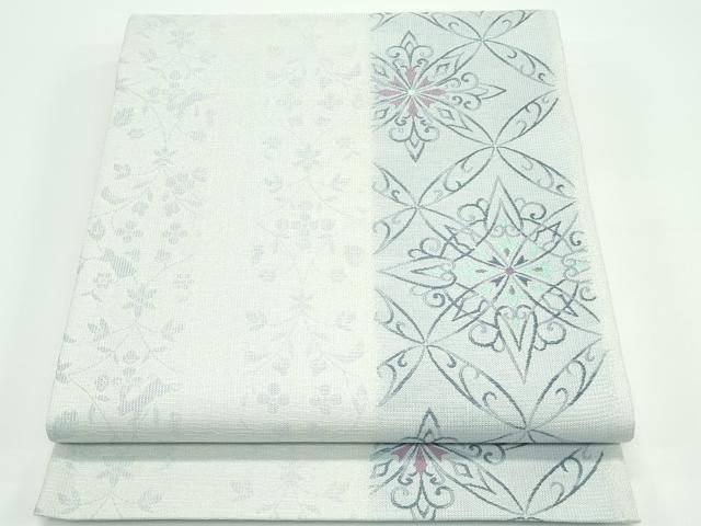 平和屋着物 上 スリーシーズン 春夏秋 六通柄袋帯 唐織 正倉院七宝花文 やまと誂製 CZAA3901s5