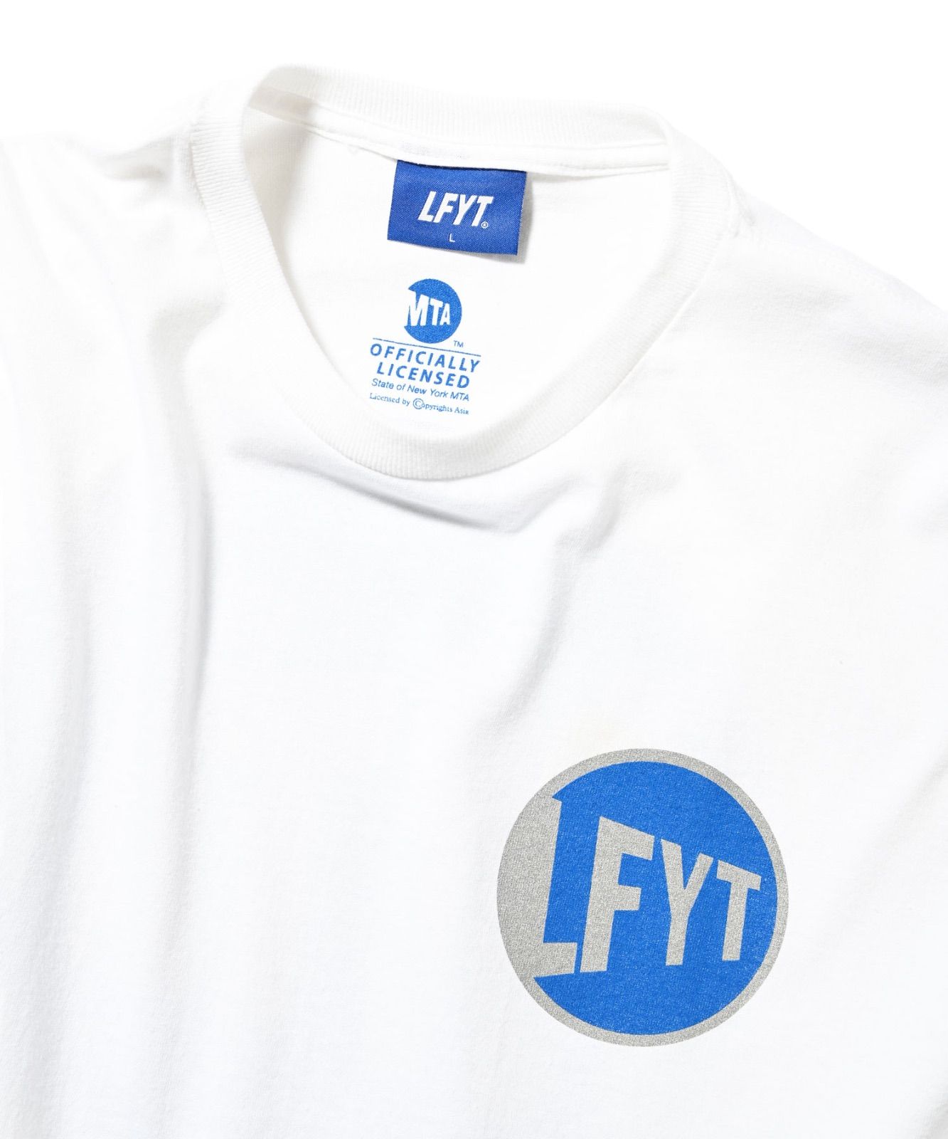 LFYT × MTA エルエフワイティー × エムティーエー LOGO L/S TEE 長袖T 