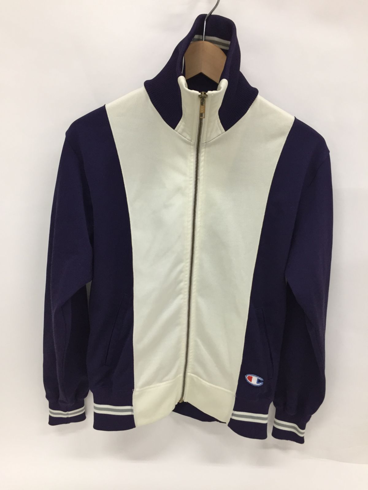 最終‼️80s ビンテージchampion トラックジャケット日本製ゴールドウィン Champion 80's ゴールドウィンタグ トラックジャケット