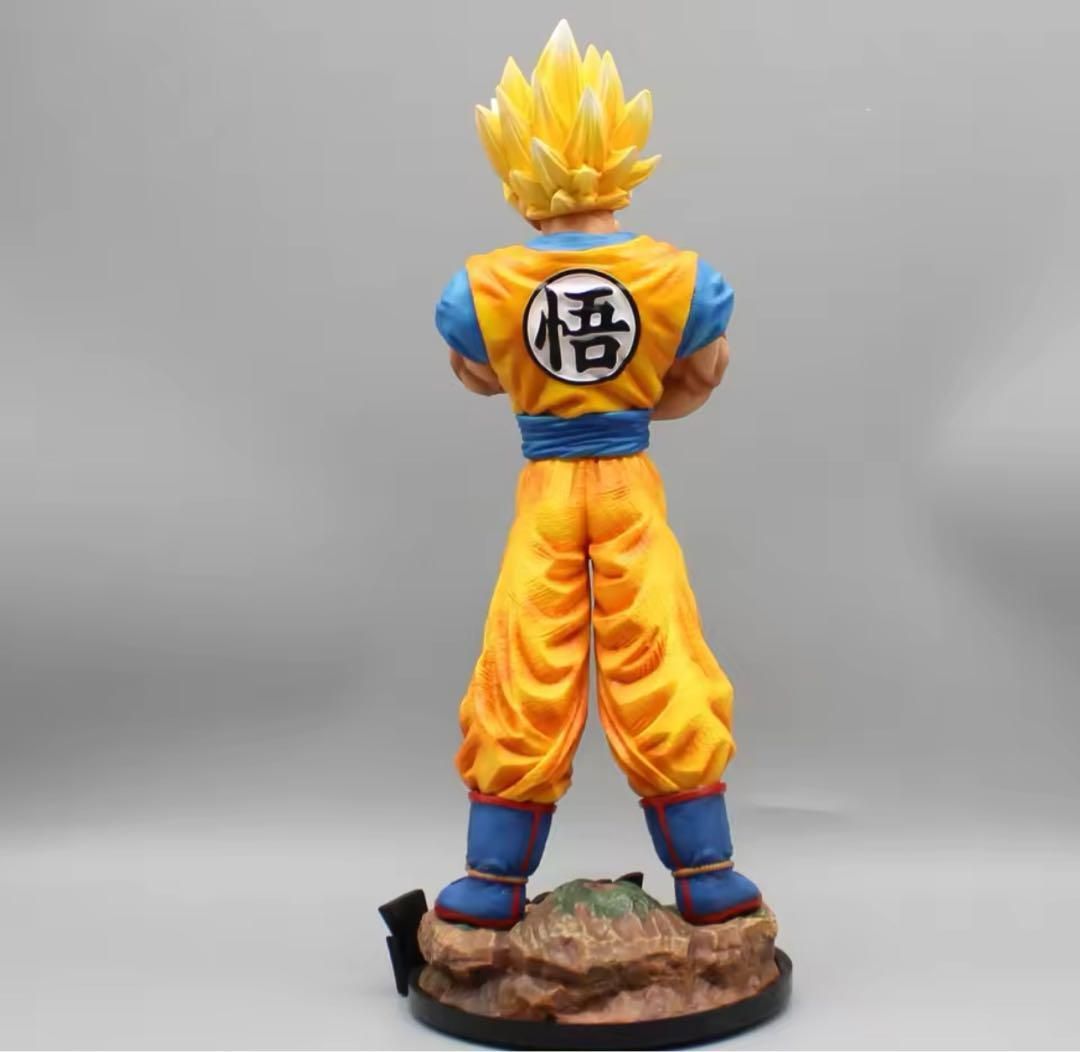 ドラゴンボール孫悟空ベジータ超サイヤ人フィギュア2体セット33cm