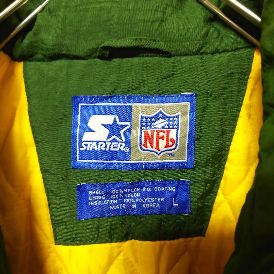 STARTER】PACKERS 中綿入り アノラックパーカー A-2409 - メルカリ