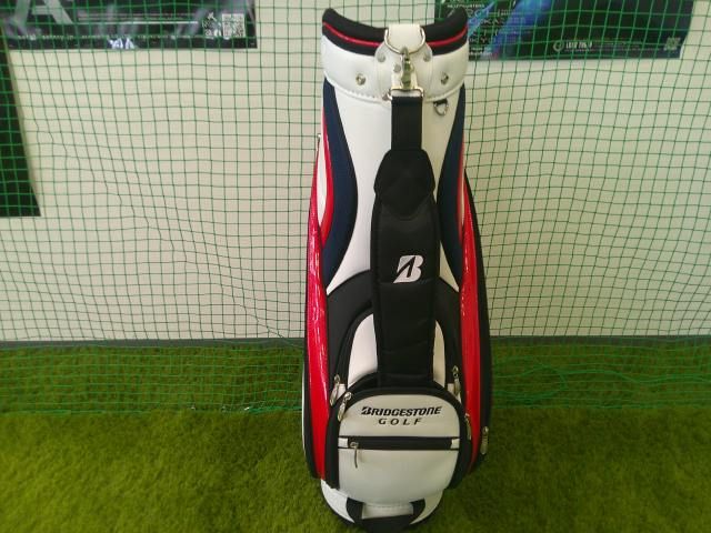 BRIDGESTONE GOLF キャディバッグ CB6813 9インチ 中古 ブリヂストン BRIDGESTONE GOLF キャディバッグ CB6813 9