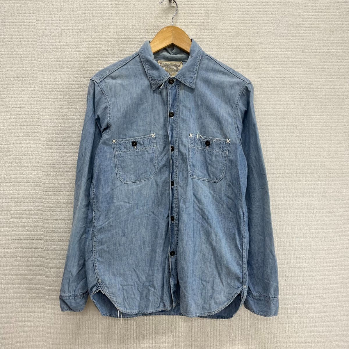 FREEWHEELERS フリーホイーラーズ 長袖 シャンブレーシャツ 15