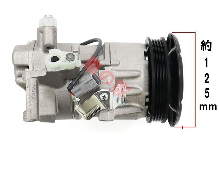 エアコンコンプレッサー トヨタ ラクティス NCP100 NCP105 88310-52551 447190-8040 AC エアコンプレッサー FFCRYSTALESIA_COM