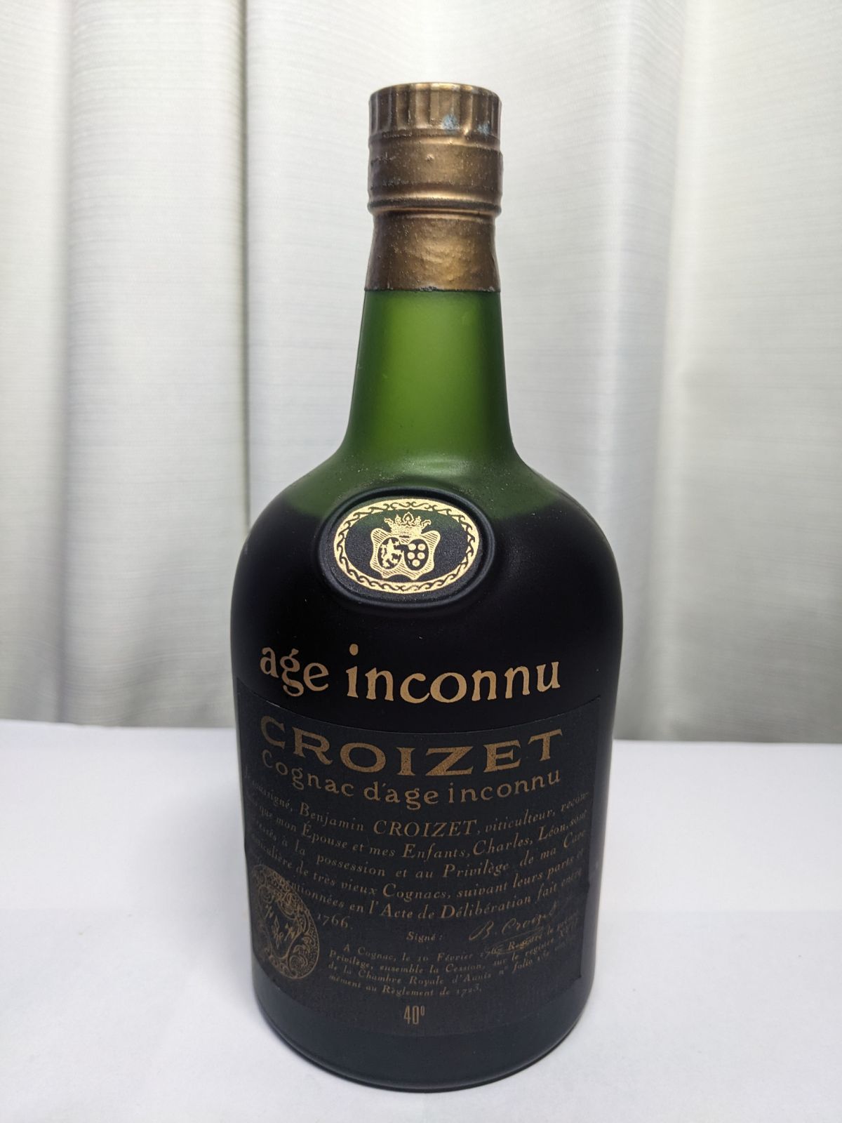 ★未開栓 古酒 CROIZET age inconnu クロアーゼ 700ml★ 古酒 CROIZET クロアーゼ age inconnu アージュ アンコニュ