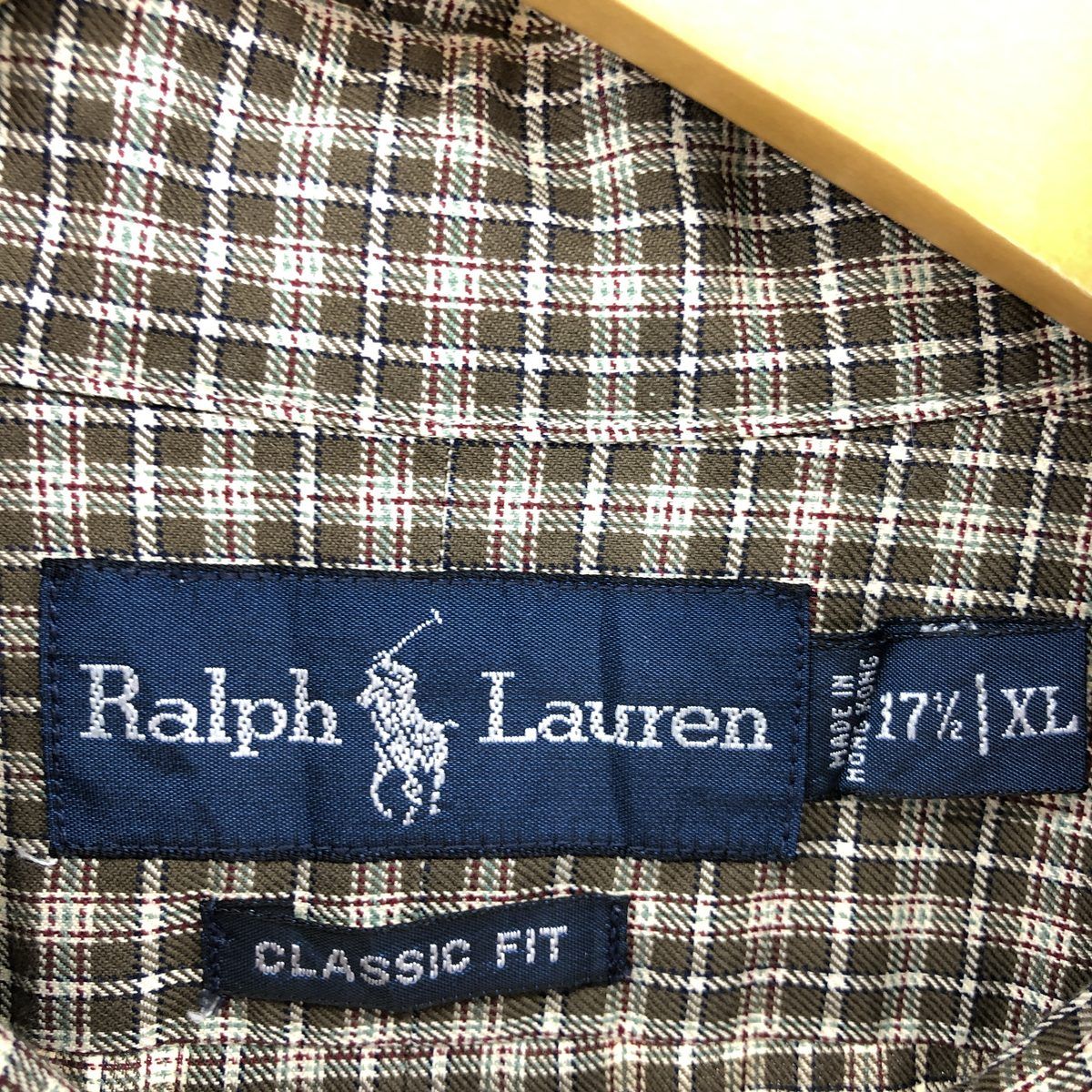 Ralph Lauren Classic Fit ラルフローレン ノーカラーシャツ