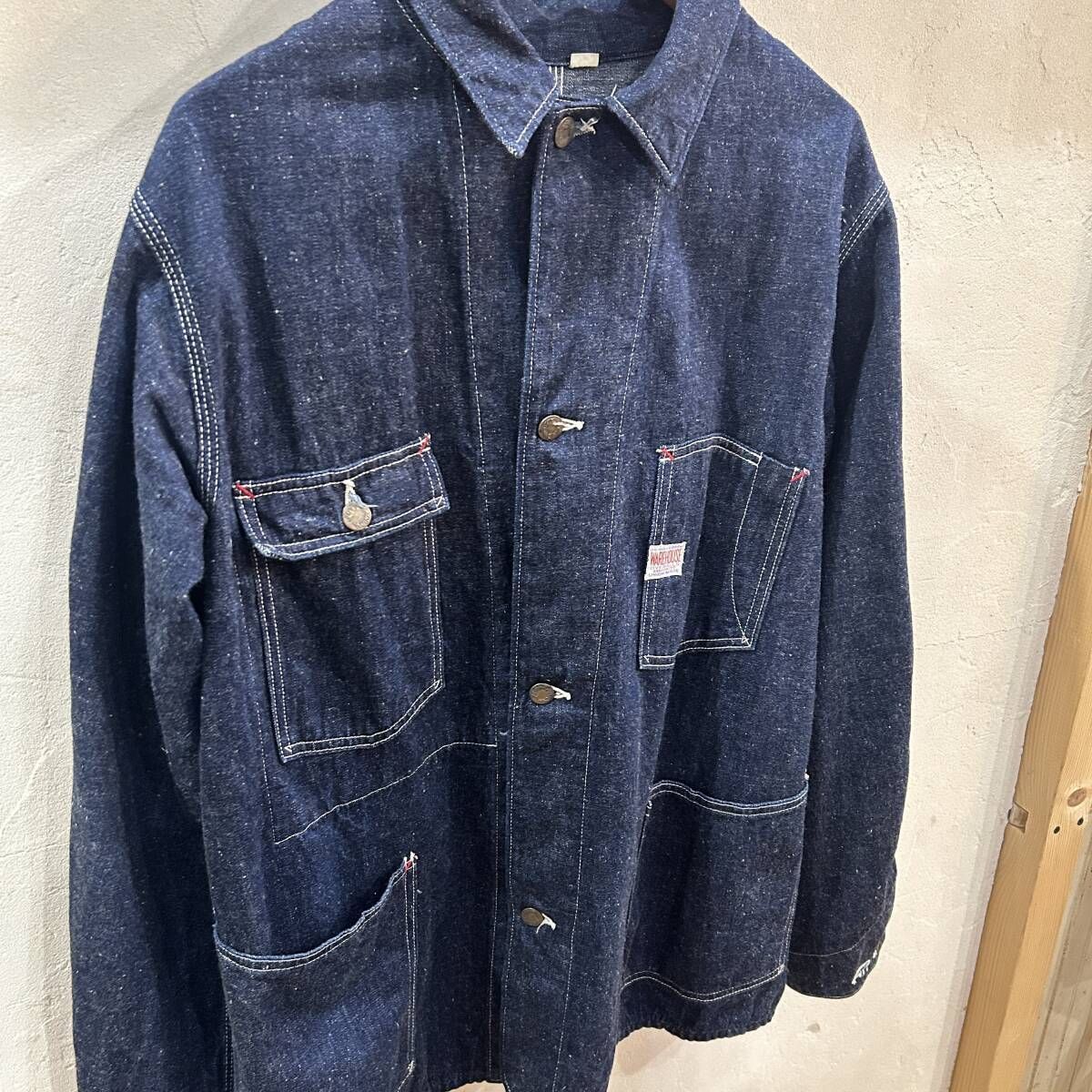 【美品】ENGINEERED GARMENTS デニムカバーオール ENGINEERED GARMENTS エンジニアド ガーメンツ デニム