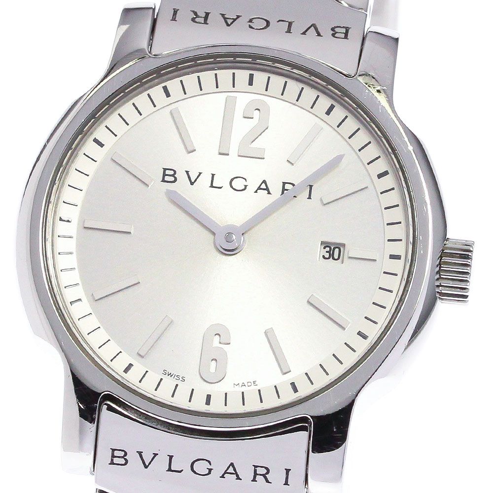ブルガリ BVLGARI ST29S ソロテンポ デイト クォーツ レディース_754070