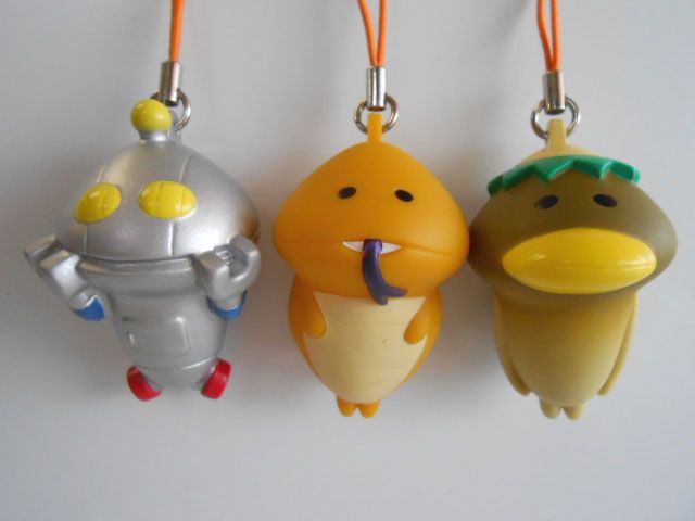 ♯Jhg07RZなめこんふんふソフビストラップ2全5種