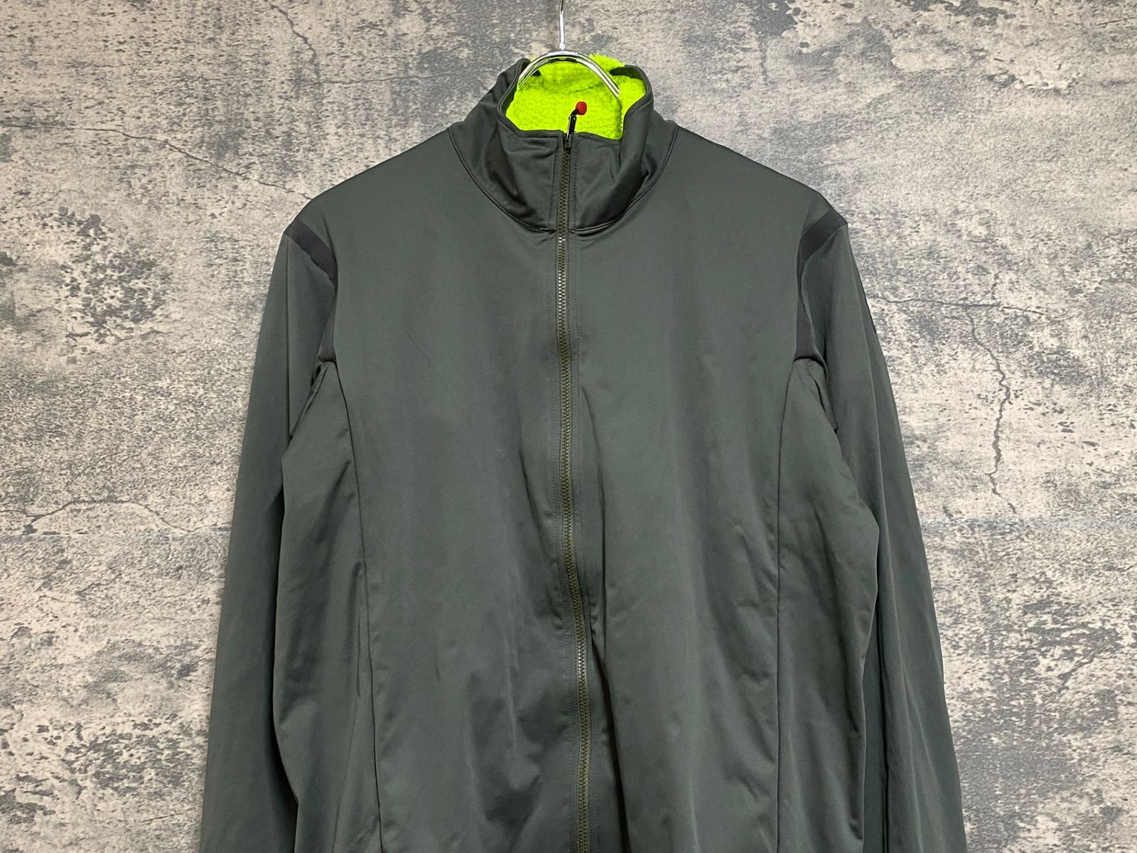 JN165 カステリ CASTELLI ALPHA ULTIMATE INSULATED JACKET 長袖 サイクルジャケット 緑 M BRIGHTFACE_UK