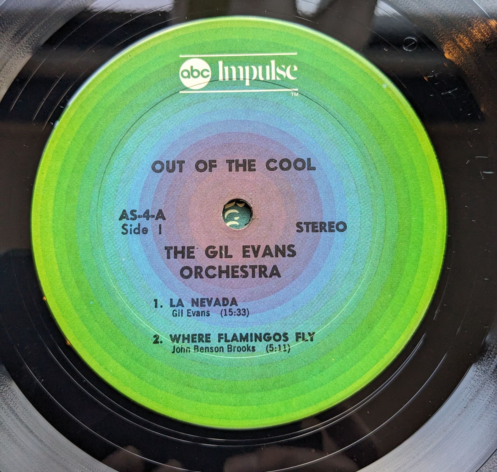 ギル・エヴァンス・オーケストラ「OUT OF THE COOL」：LPレコード - 音