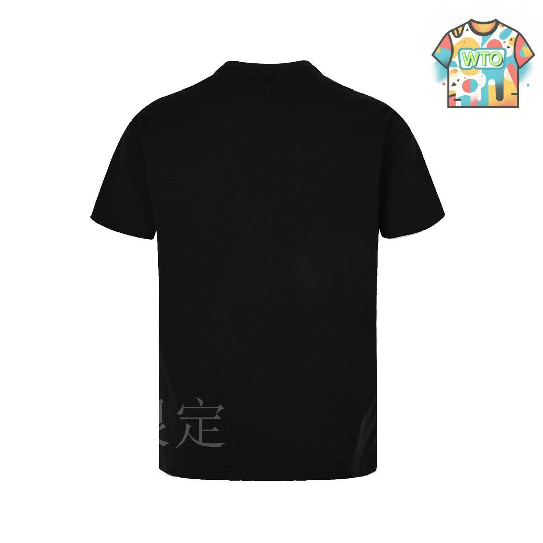 今日特価】Burberry 23ss ウォーホースプリントロゴ T シャツ-3