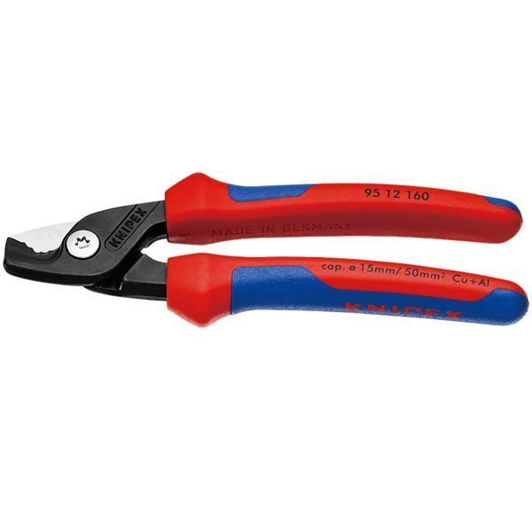 KNIPEX クニペックス ケーブルカッター ステップカット コンフォート 全長160mm 9512-160