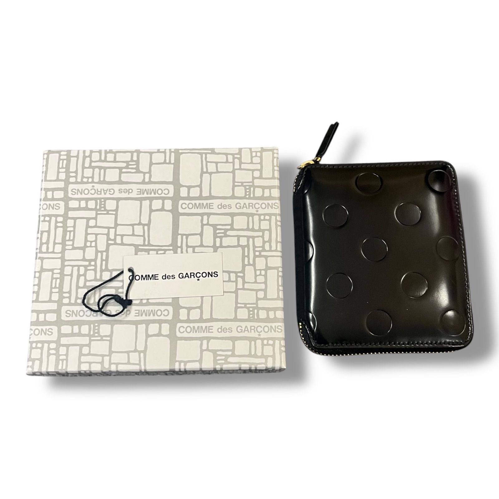 参考上代 40150円 未使用品 Wallet COMME des GARCONS Polka Dots  
