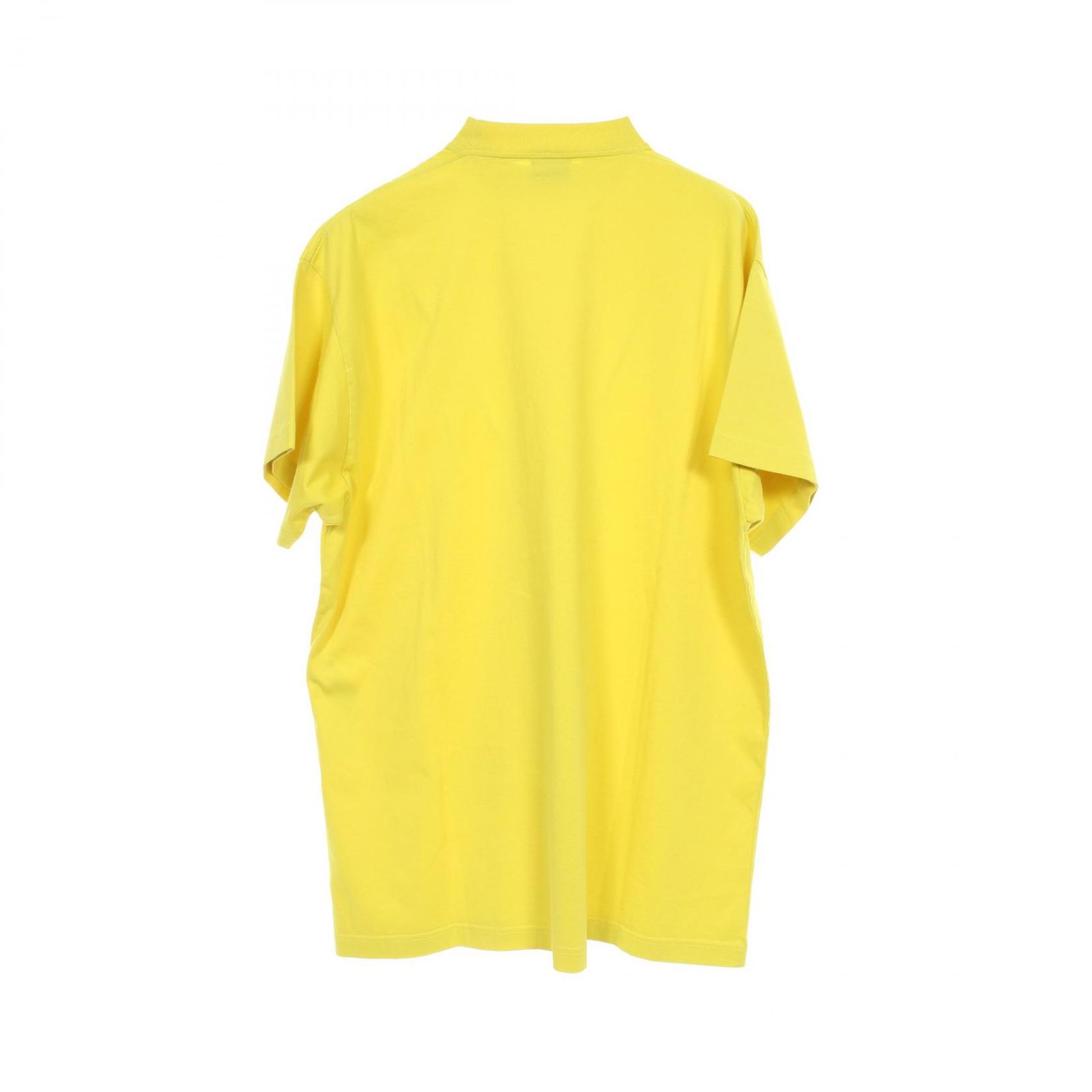バレンシアガ BALENCIAGA SAMPLE STICKER カットソー 衣料品 トップス コットン メンズ レディース イエロー系 739028 【中古】 バレンシアガ BALENCIAGA SAMPLE STICKER Tシャツ コットン イエロー