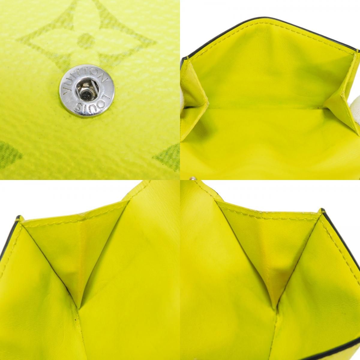 専用　訳あり　美品　ルイヴィトン　ディスカバリー　三つ折り財布　イエロー ルイヴィトンタイガラマ ディスカバリー コンパクトウォレット