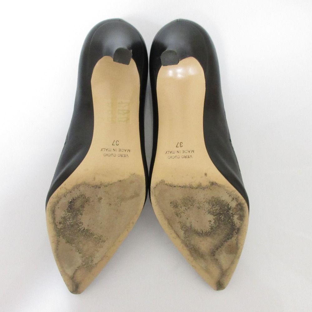 良品 NEBULONI E. ネブローニ レザー パンチング ポインテッドトゥ