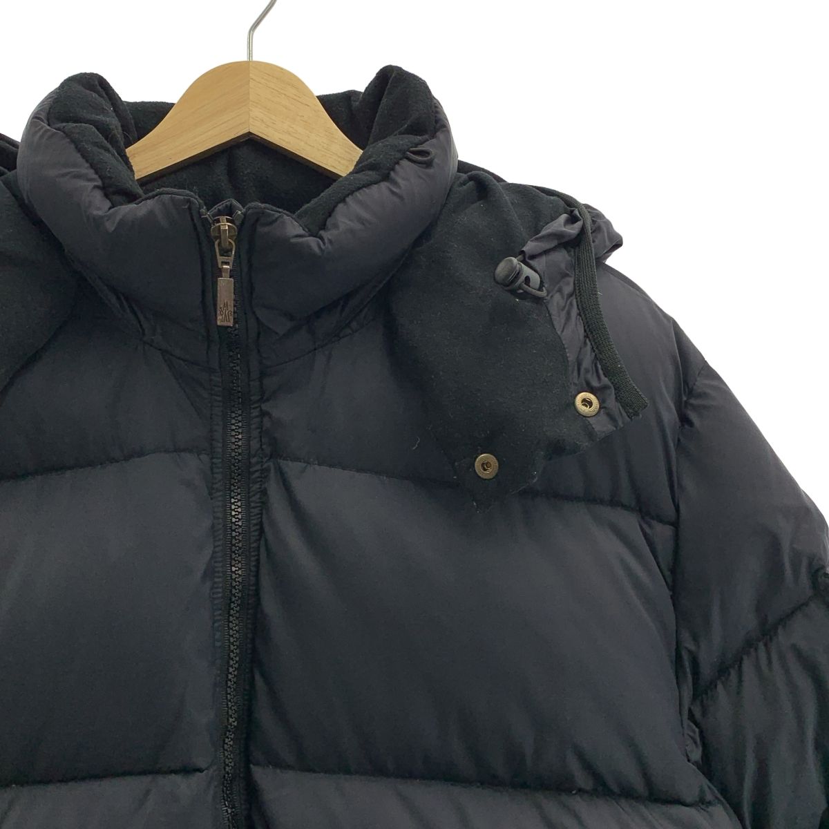MONCLER / モンクレール | 茶タグ ロゴジップ ダウンジャケット / 着脱  