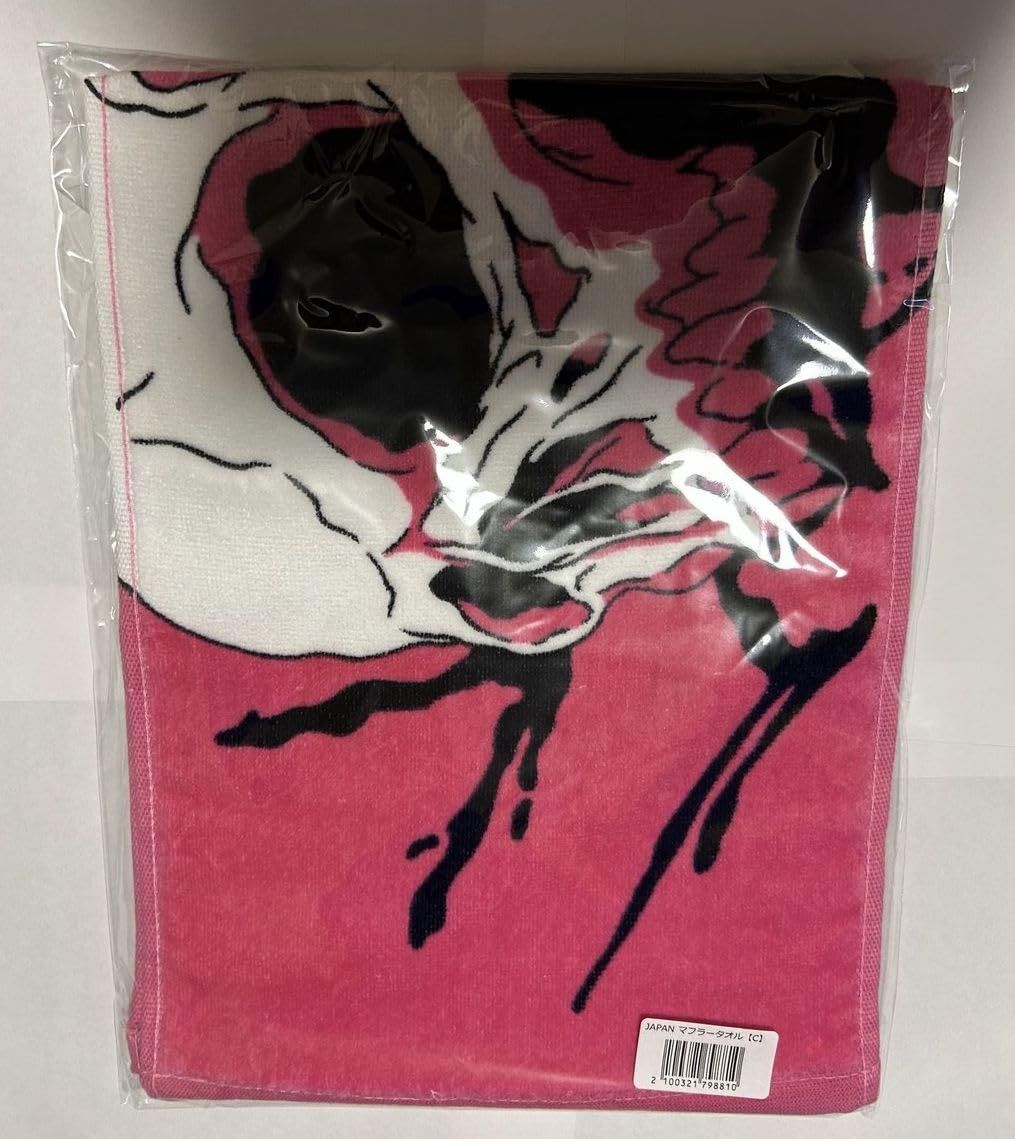 2025 DETOX　ワンオク　マフラータオル　ピンク　ONE OK ROCK ONE OK ROCK ワンオクロック ワンオク 2025 DETOX JAPAN グッズ タオル