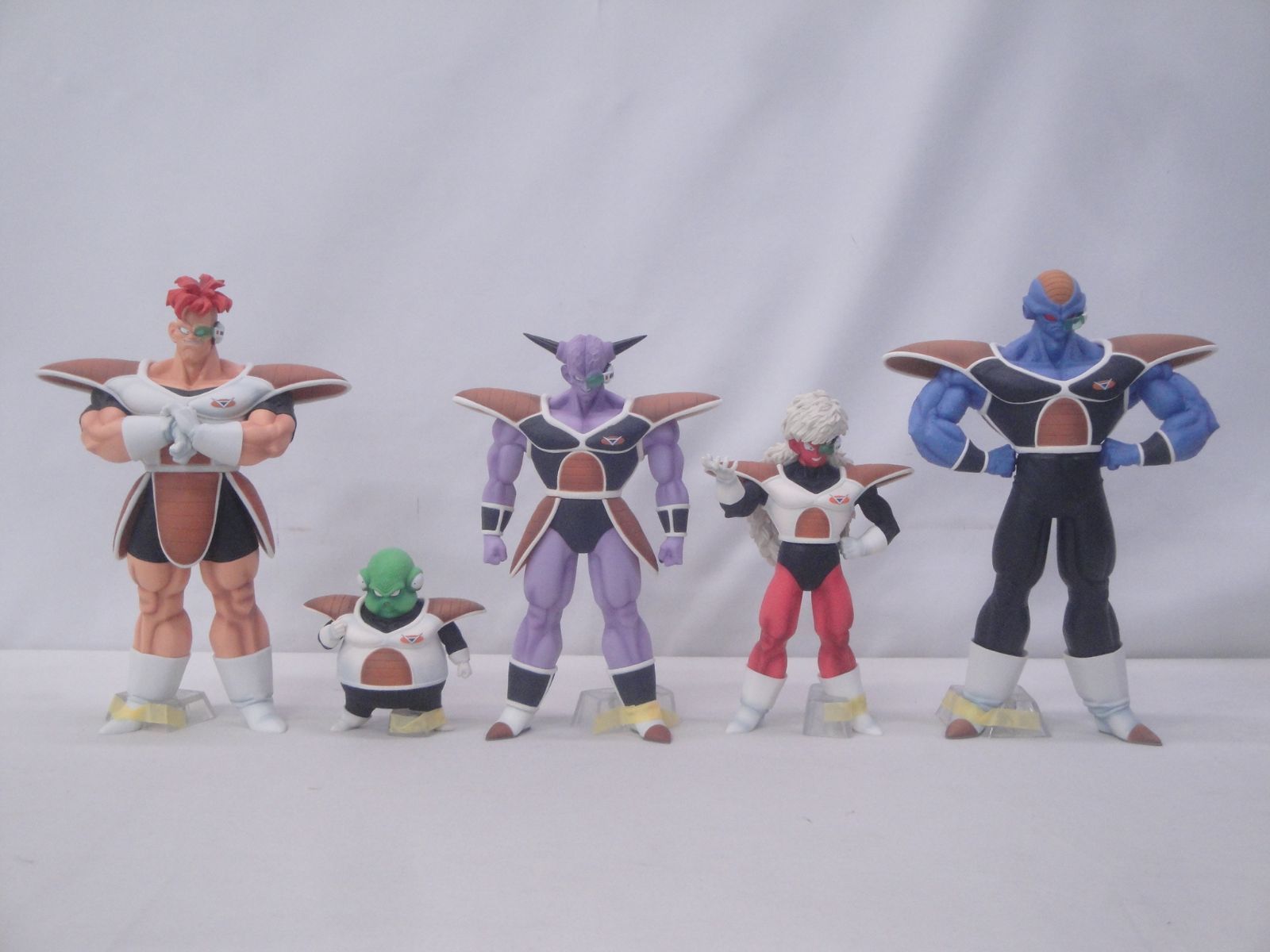一番くじ ドラゴンボール ギニュー特戦隊!!来襲 B/C/D/E/F賞 ギニュー リクーム バータ ジース グルド フィギュア まとめ セット 現状品 314